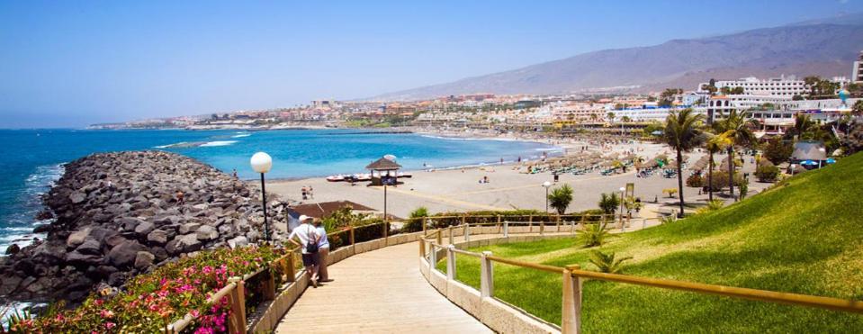 Peaceful & Bright Loft, Heated Pool, Netflix, Free Wifi & Parking, Tennis Los Cristianos  Exteriör bild